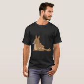 ボート上のサンタクロース Tシャツ (正面フル)