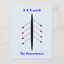ボート乗務員のパワーハウス ポストカード