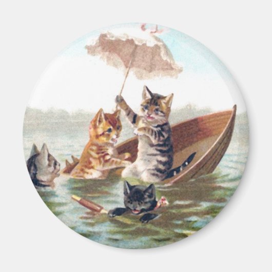 ボート事故 マグネット (正面)