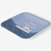 ボート写真の廃棄 ペーパープレート (傾斜あり)