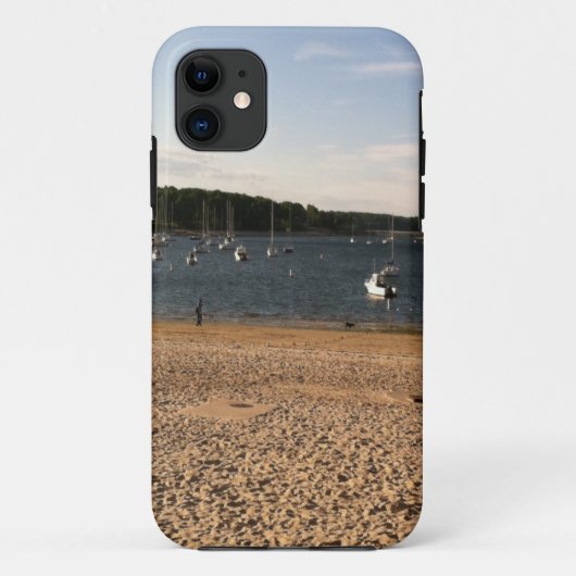 ボート及びビーチシーン Case-Mate iPhoneケース (裏面)