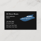 ボート及びボートレンタル名刺 名刺 (正面)