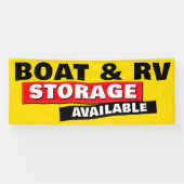 ボート及びRVストレージ利用可能ロット宇宙屋外 横断幕 (横)
