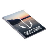 ボート名いかりキャプテンログ ノートブック (右側)