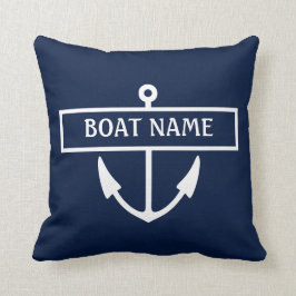 ボート名いかり クッション