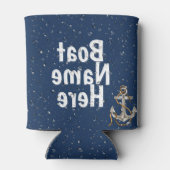 ボート名と水滴クーラーボックス 缶クーラー (裏面)