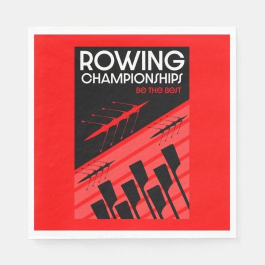 ボート国際的 スタンダードランチョンナプキン (正面)