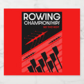 ボート国際的 ビールラベル (シングルラベル)