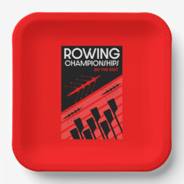 ボート国際的 ペーパープレート