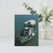 ボート地中海のはがき ポストカード (スタンド正面)