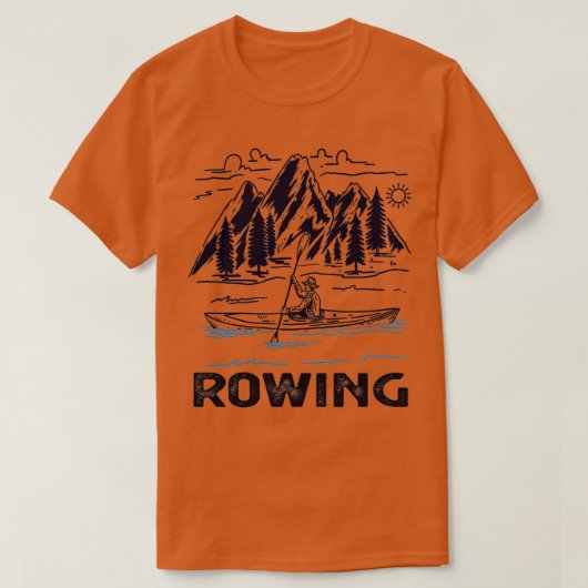 ボート好き Tシャツ (デザイン正面)