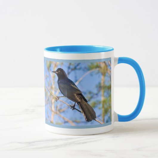 ボート後につかれたGrackle マグカップ (右)