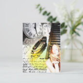 ボート恋しく思8 Pkをドット。ポストカード ポストカード (スタンド正面)