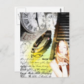 ボート恋しく思8 Pkをドット。ポストカード ポストカード (正面/裏面)