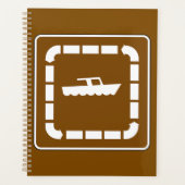 ボート打ち上げエリア記号 プランナー手帳 (正面)