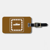 ボート打ち上げエリア記号 ラゲッジタグ (正面横)