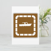 ボート打ち上げエリア記号 招待状