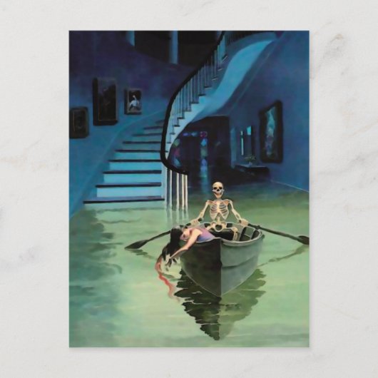 ボート死~はがき ポストカード (正面)