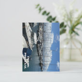 ボート波止場でCascais Portugal，旅行写真 シーズンポストカード (スタンド正面)