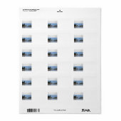 ボート波止場オンフラットヘッドレイク ラベル (フルシート)