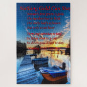 ボート波止場 ジグソーパズル (縦)