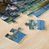 ボート波止場 ジグソーパズル (側面)