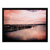 ボート波止場 ポスター (正面)