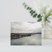 ボート波止場 ポストカード (スタンド正面)