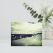 ボート波止場 ポストカード (スタンド正面)