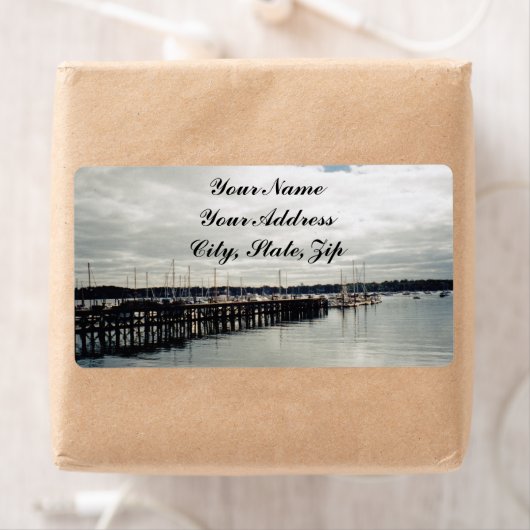 ボート波止場 ラベル (インサイチュ)