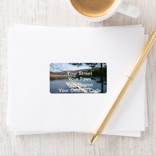 ボート波止場 ラベル (インサイチュ)