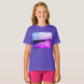 ボート波止場 Tシャツ (正面フル)