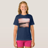 ボート波止場 Tシャツ (正面フル)