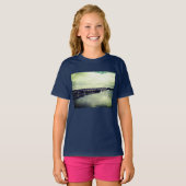ボート波止場 Tシャツ (正面フル)