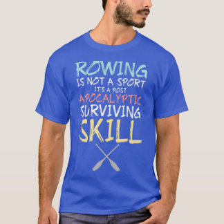 ボート漕ぎカヌー・ボート・パドル・ロー・カヤック・ローワー10 Tシャツ