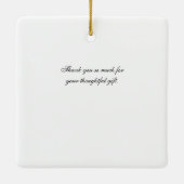 ボート漕ぎクルーズチーム水スポーツ#2 セラミックオーナメント (裏面)