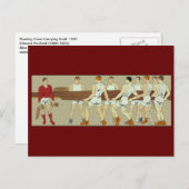 ボート漕ぎクルー（ペンフィールド） ポストカード (正面/裏面)