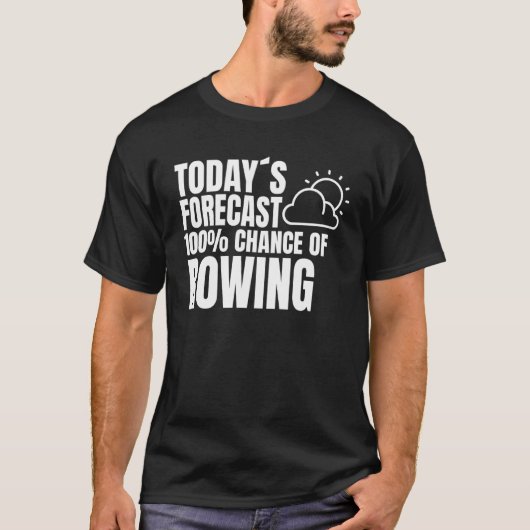 ボート漕ぎ漕ぎボート漕ぎことわざ Tシャツ (正面)