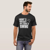 ボート漕ぎ漕ぎボート漕ぎことわざ Tシャツ (正面フル)