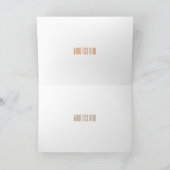 ボート漫画イラストレーション カード (内部)