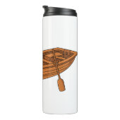 ボート漫画イラストレーション タンブラー (回転右)