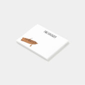 ボート漫画イラストレーション ポストイット (アングル)