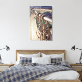 ボート甲板 キャンバスプリント (インサイチュ (寝室))