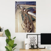 ボート甲板 ポスター (ホームオフィス)