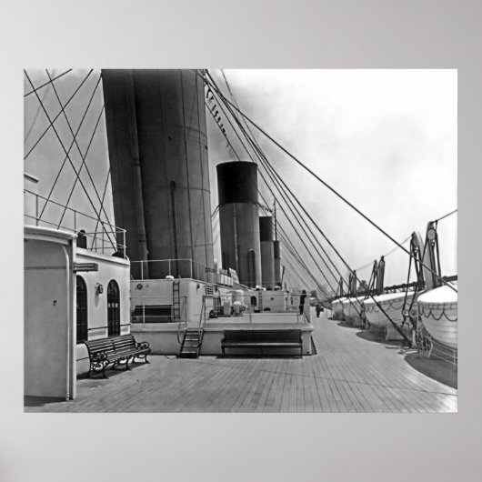 ボート甲板 ポスター (正面)