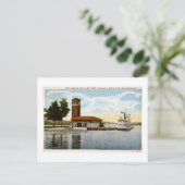 ボート着陸とミラータワー ポストカード (スタンド正面)