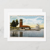 ボート着陸とミラータワー ポストカード (正面/裏面)