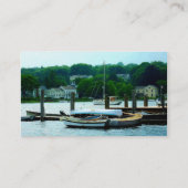 ボート積み波止場 名刺 (裏面)