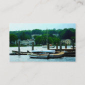 ボート積み波止場 名刺 (裏面)