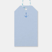 ボート素朴いかり航海のギフトラベル ギフトタグ (裏面)
